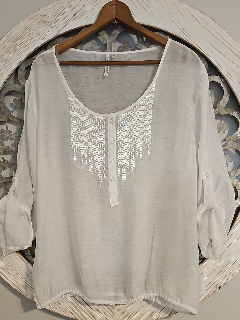 Pheasant Sheer Blouse